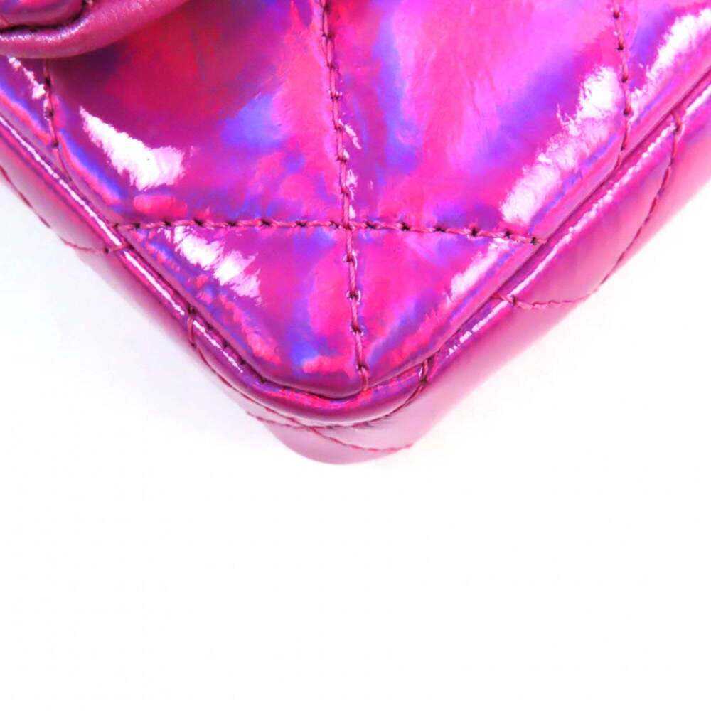 CHANEL Pink Logo Pouch - Picture 7 of 15